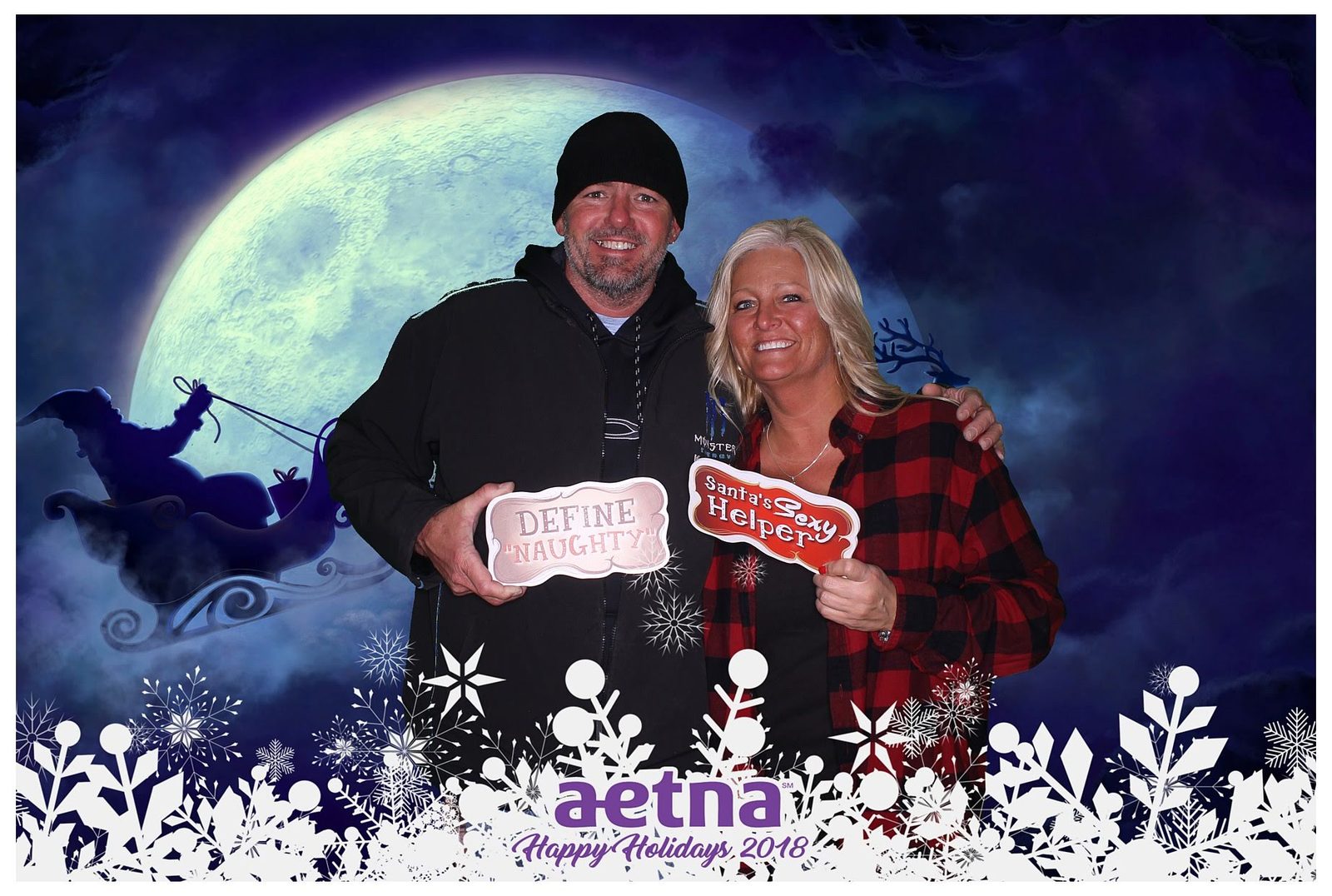 Green Screen print - Santa holiday